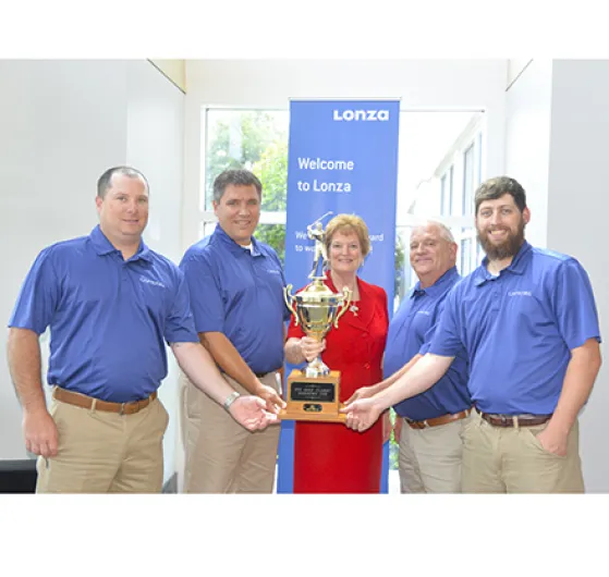 Team from Lonza Dominates at PTC Golf Classic