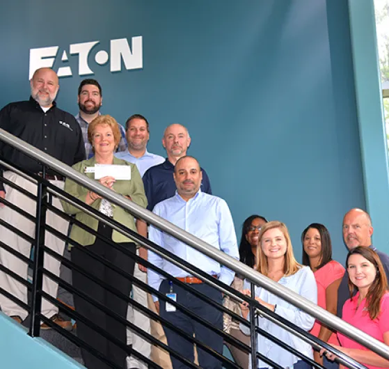 Eaton Corporation Donates $45,000 to PTC Foundation