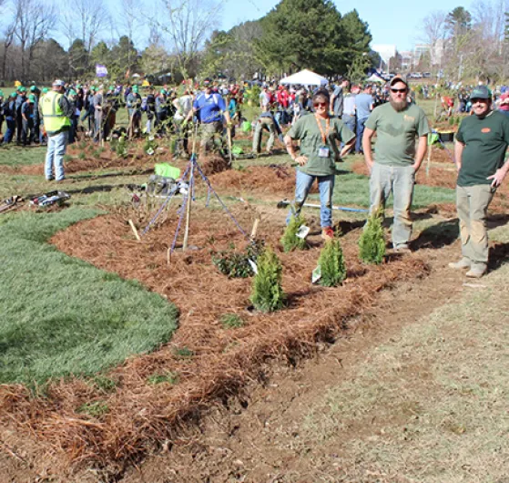 Horticulture Students Compete in National Landscape Competition