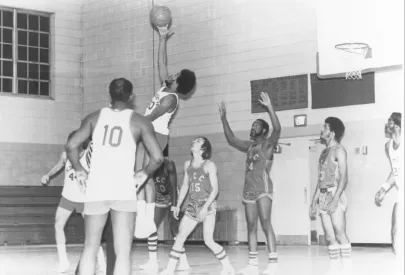 Basketball players
