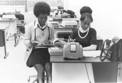 Secretarial students