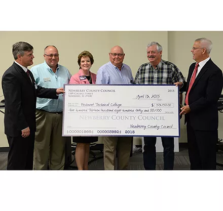 Newberry County Council Donation