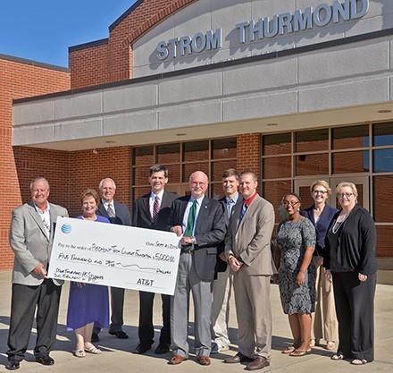 at&t donation