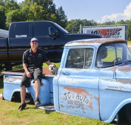 PTC graduate Jason Cooley owns his own shop in Cross Hill