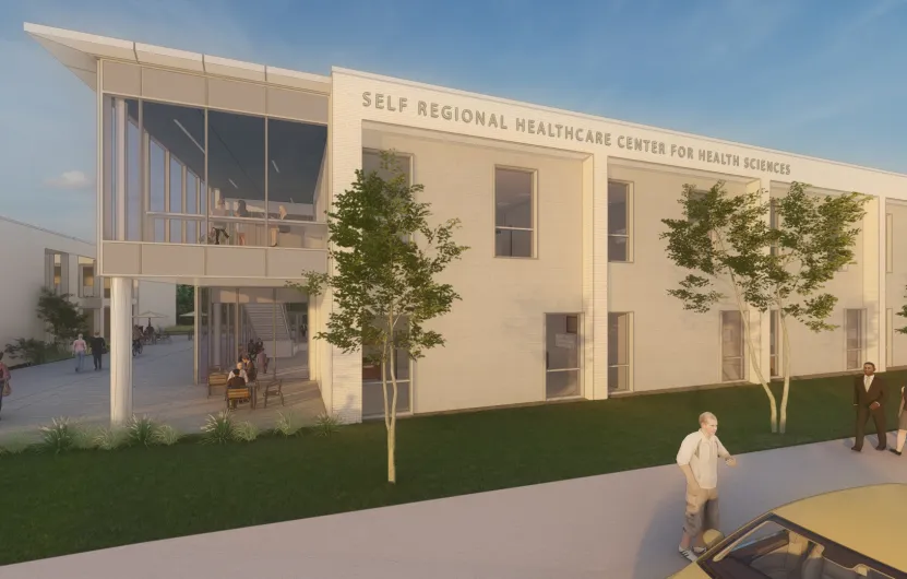 Rendering Health Science Bldg
