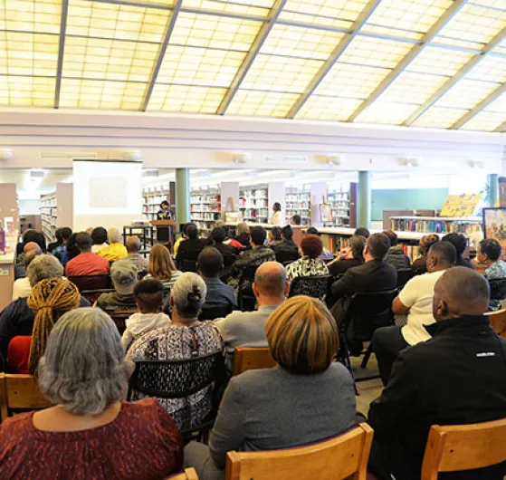 USAF Chief Master Sergeant Reviews African-American Military Milestones