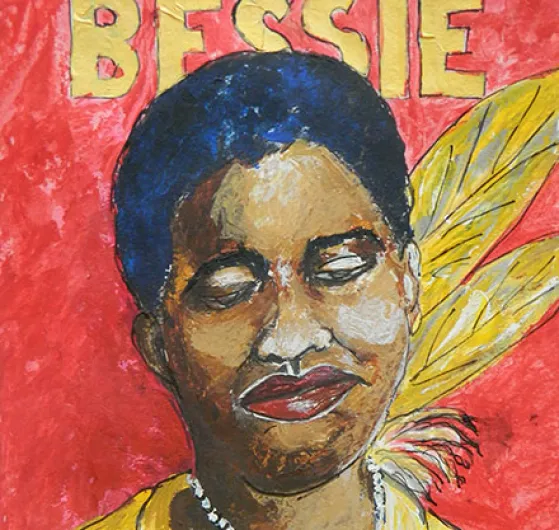 John Pendarvis painting &quot;Bessie&quot;