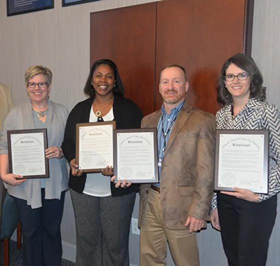 PTC Team Honored for Work Ethic Skills Curriculum
