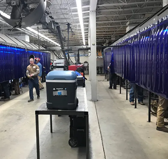 Piedmont Tech Welders Participate in Statewide Competition
