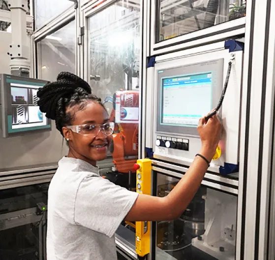 ZF Transmissions Training High School Dual-Enrolled PTC Apprentices 