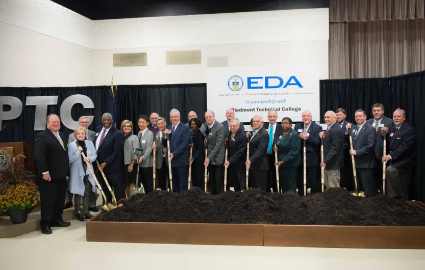 Groundbreaking Ceremony at O'Dell Center