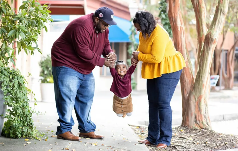 Tameika Wideman and Family