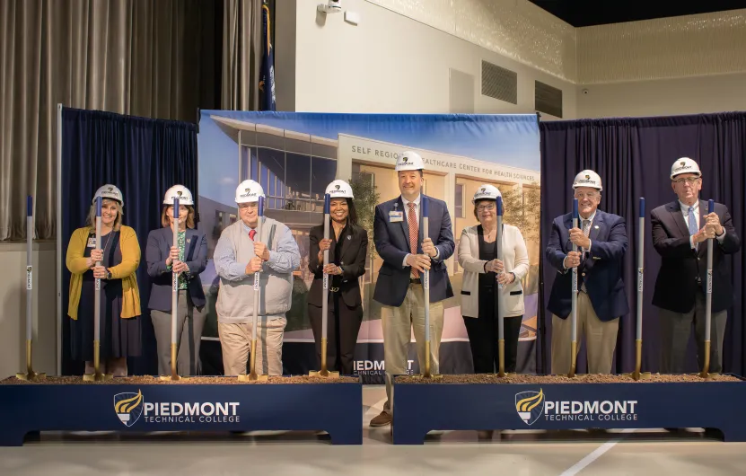 Health science building groundbreaking