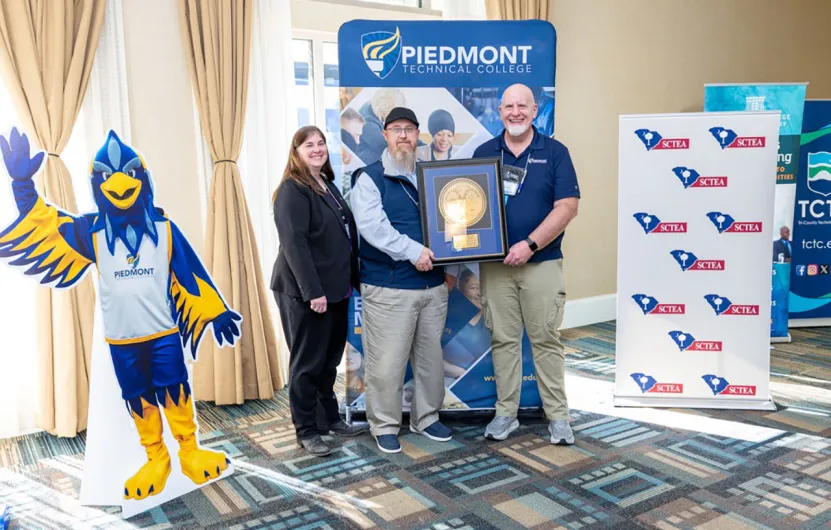 Blaze with Christine, Gerald and Bill at SCTEA