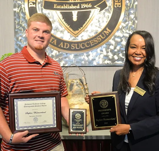 Stephen Westmoreland and Dr. Hope E. Rivers