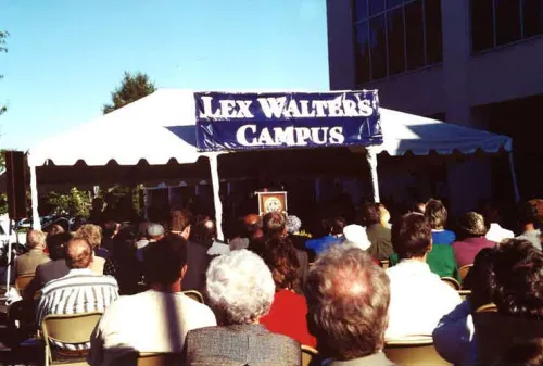 Crowd gathered at event