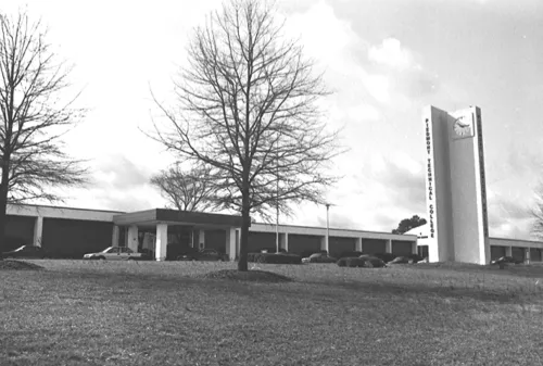 Front of campus